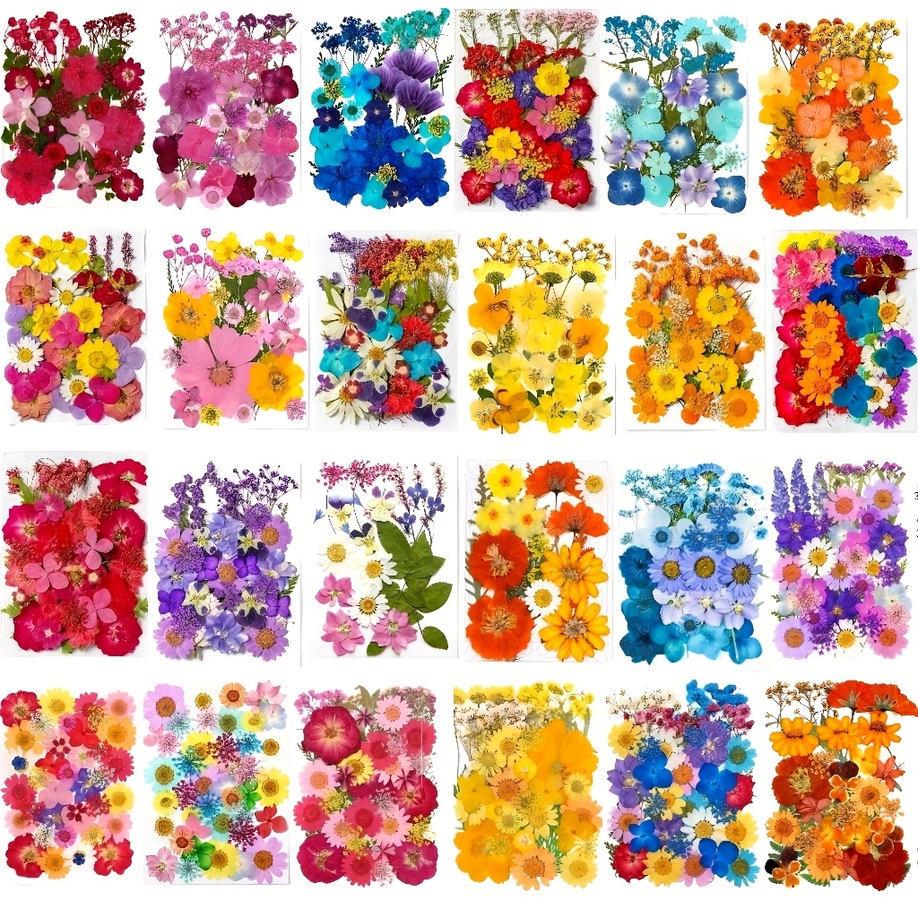 Resin Art Phone Case - 500pcs of Random Materials for Pressed