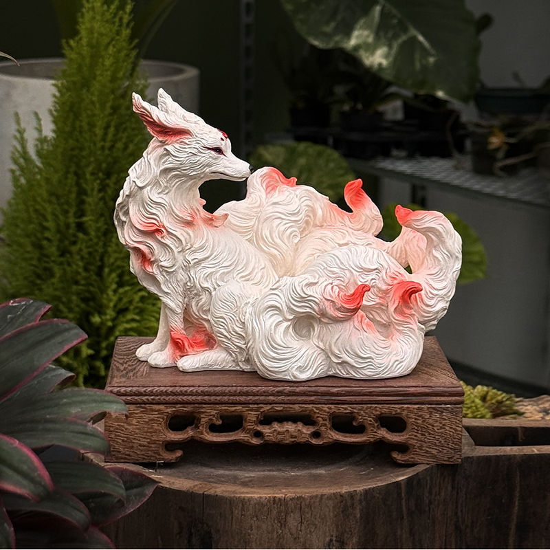 Nine-Tailed Fox Ornaments Fox  - Resin Art For Anniversary Gift recension och pris