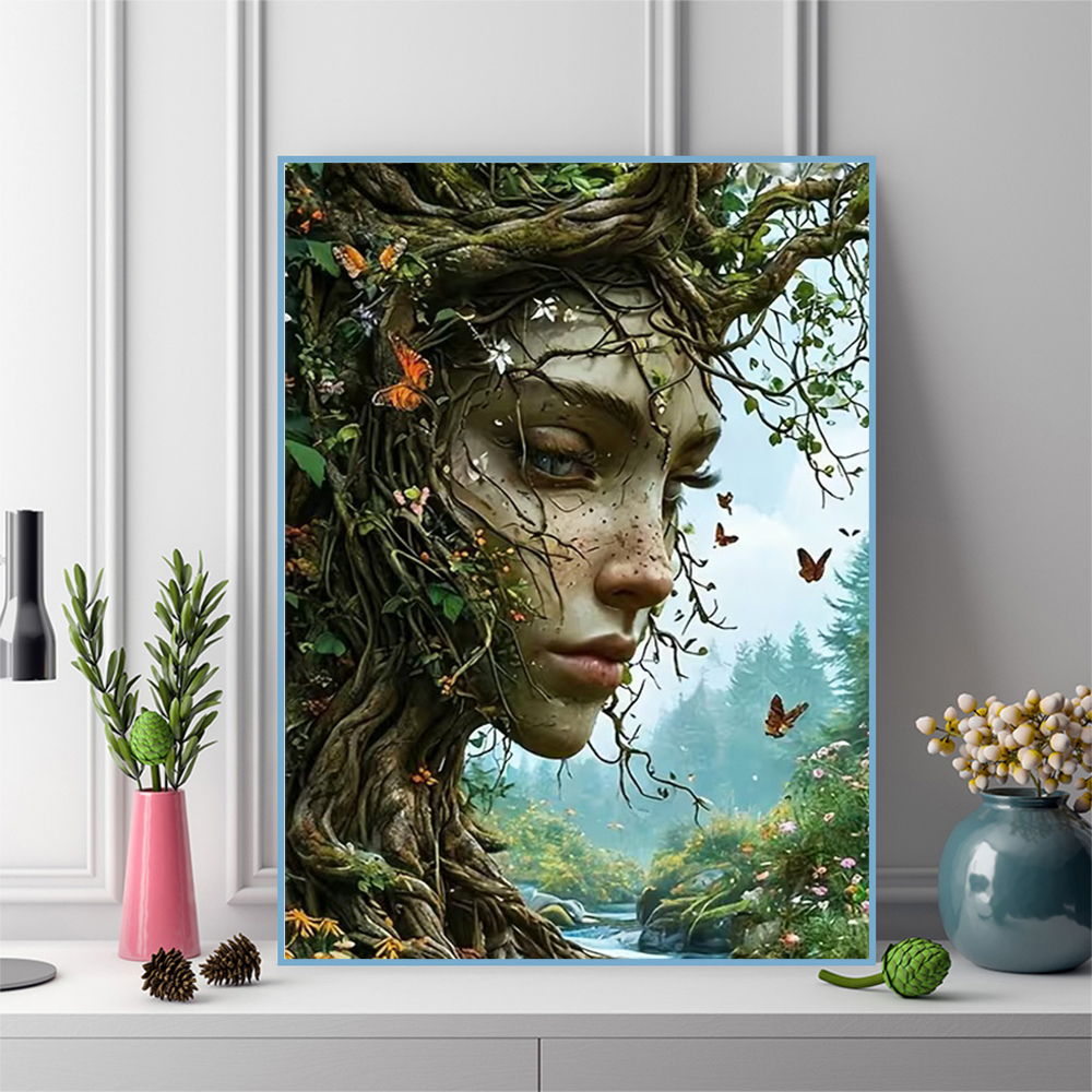 DIY Diamond Embroidery Woman P - Resin Art For Beginner recension och pris