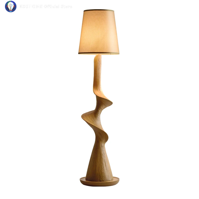 New Chinese Style Log Style Fl - Resin Art On Floor recension och pris