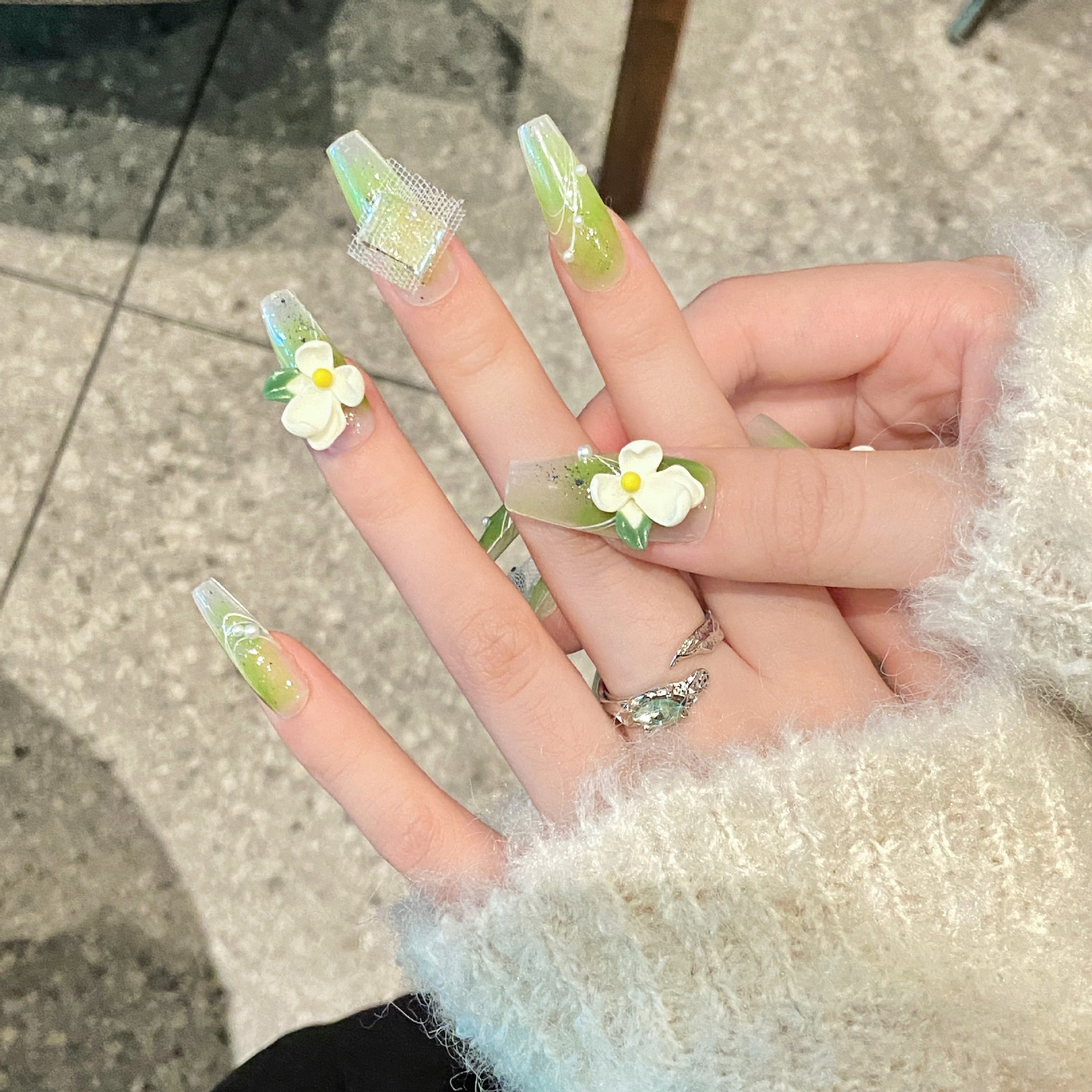 10pcs Pure Hand-Pressed Ultra- - Resin Art Flower recension och pris