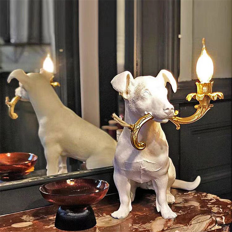 Resin Dog Table light Jobby Ta - Resin Art On Floor recension och pris