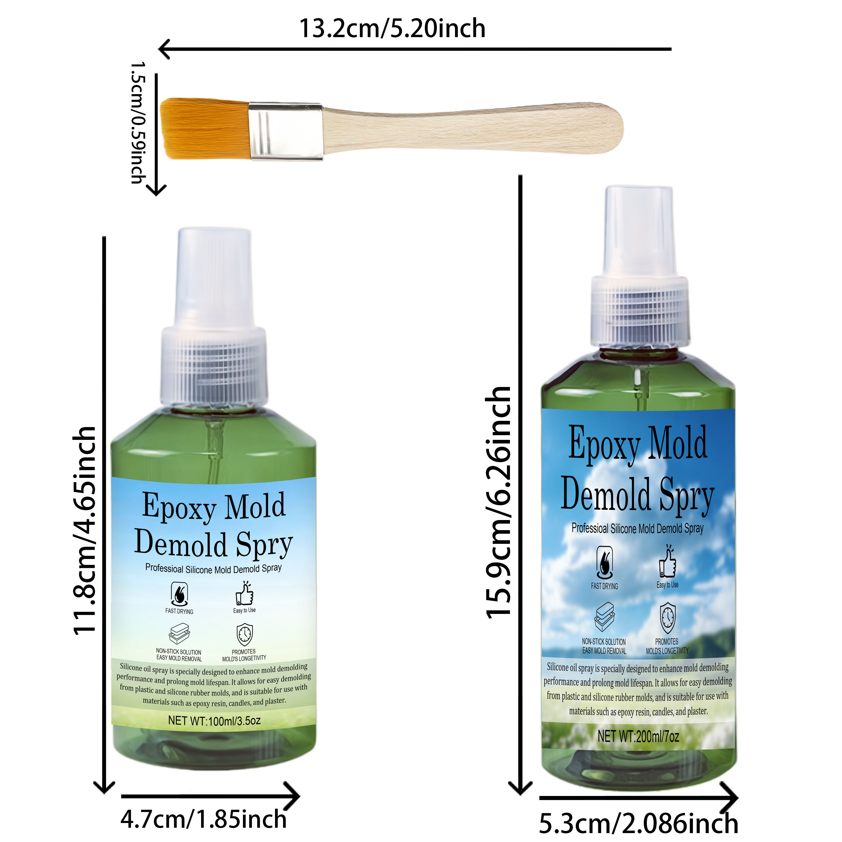 Silicone Release Spray   Epoxy - Release Spray Silicone recension och pris