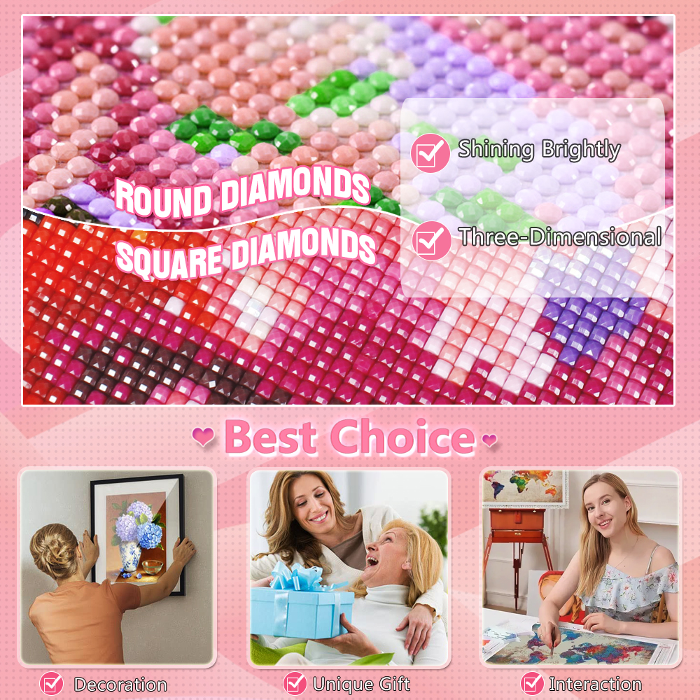 HUACAN Diamond Mosaic News 202 - Resin Art For Rose recension och pris