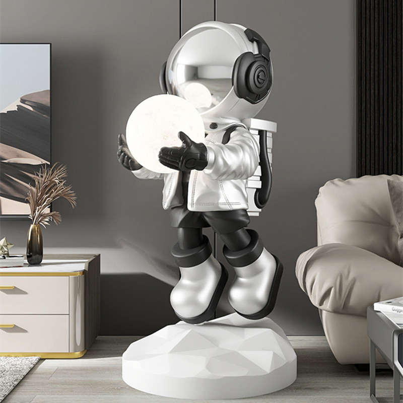 Astronaut floor lamp Decor Sta - Resin Art On Floor recension och pris