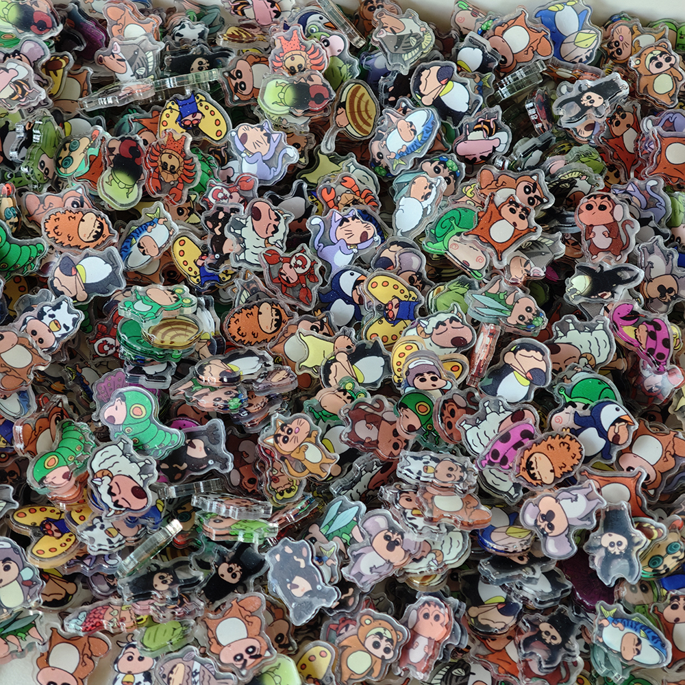 50pcs/set Cartoon Crayon Shin- - Resin Art Phone Case recension och pris
