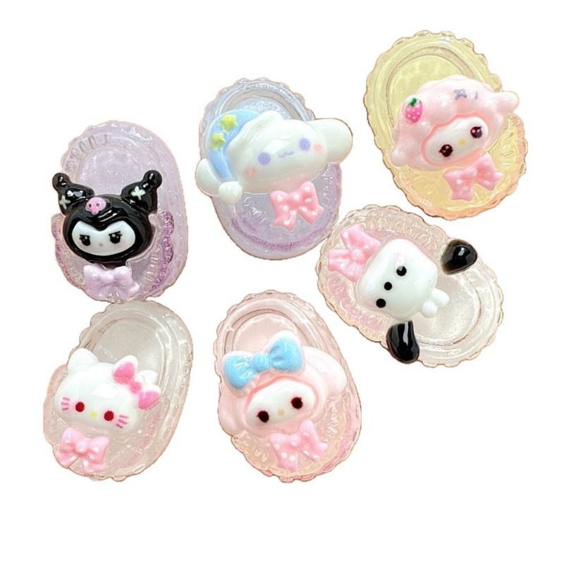 Cute luminous cartoon Hello Ki - Resin Art Phone Case recension och pris