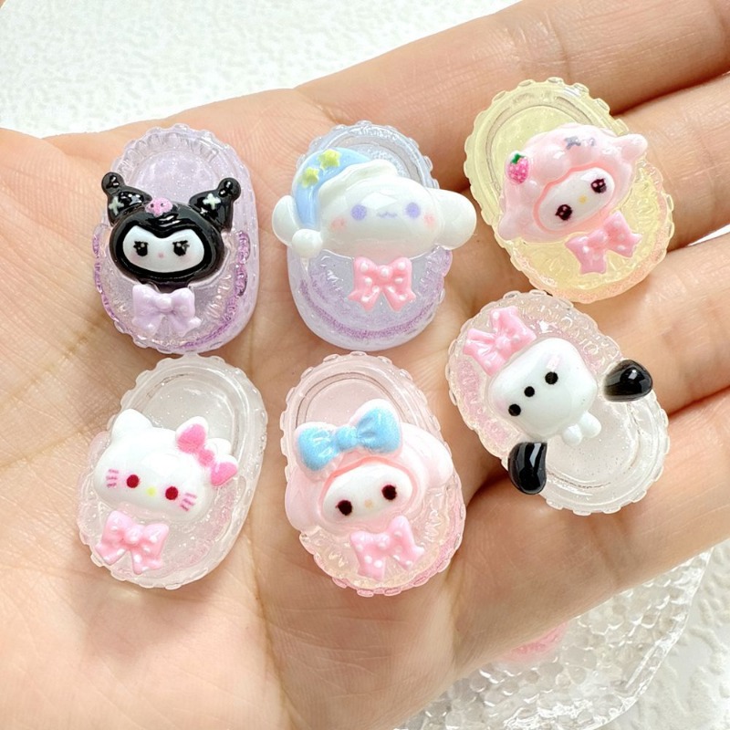 Cute luminous cartoon Hello Ki - Resin Art Phone Case recension och pris