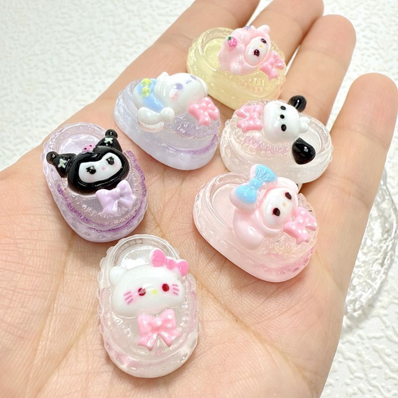 Cute luminous cartoon Hello Ki - Resin Art Phone Case recension och pris