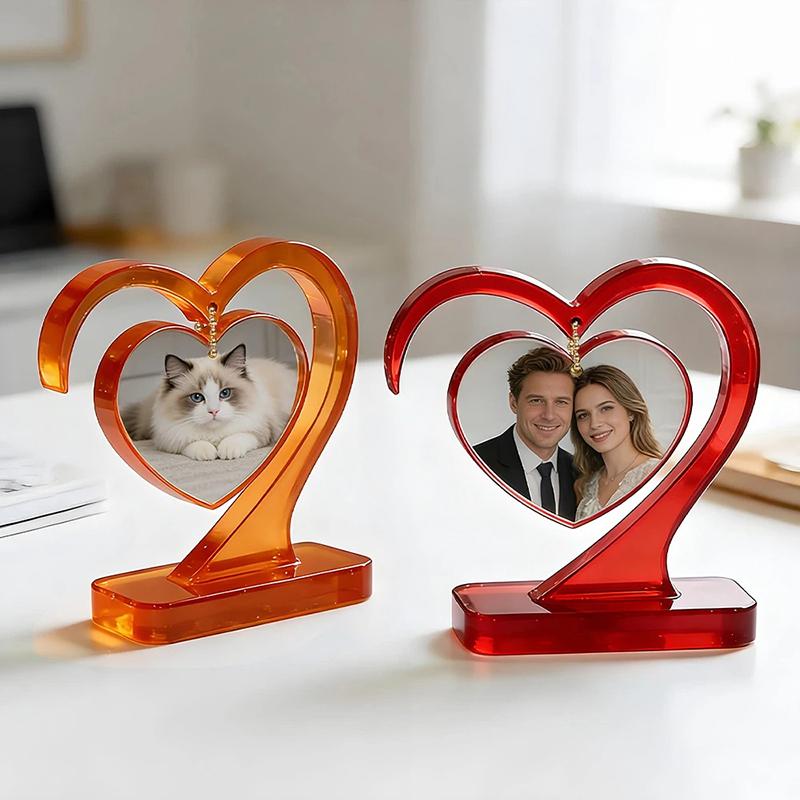 【xxx】【xxx】Heart-shaped Photo F - Resin Art Heart recension och pris