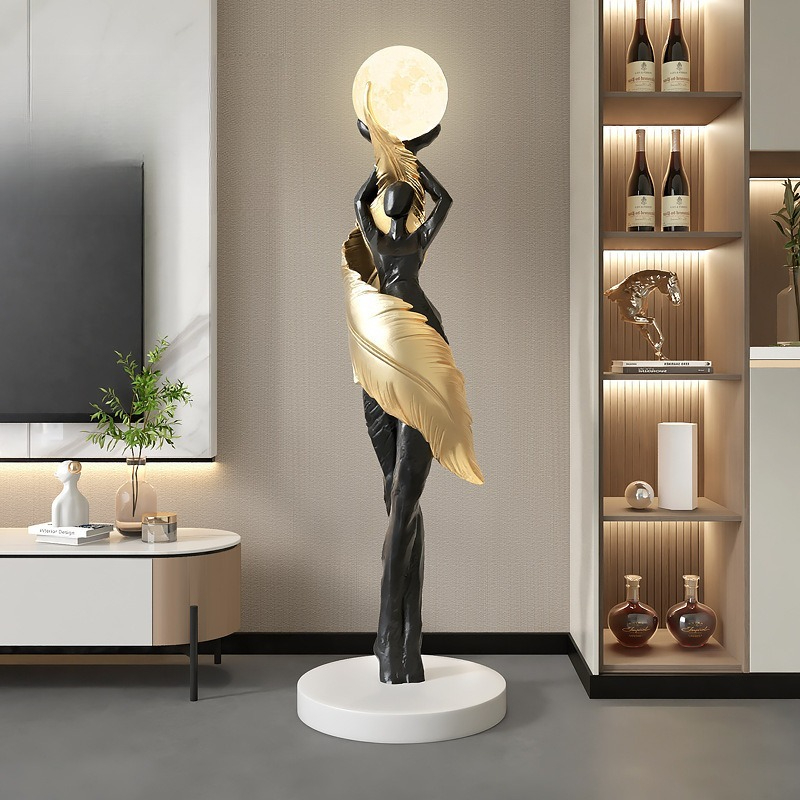 Large Entrance Floor Lamps Gif - Resin Art On Floor recension och pris