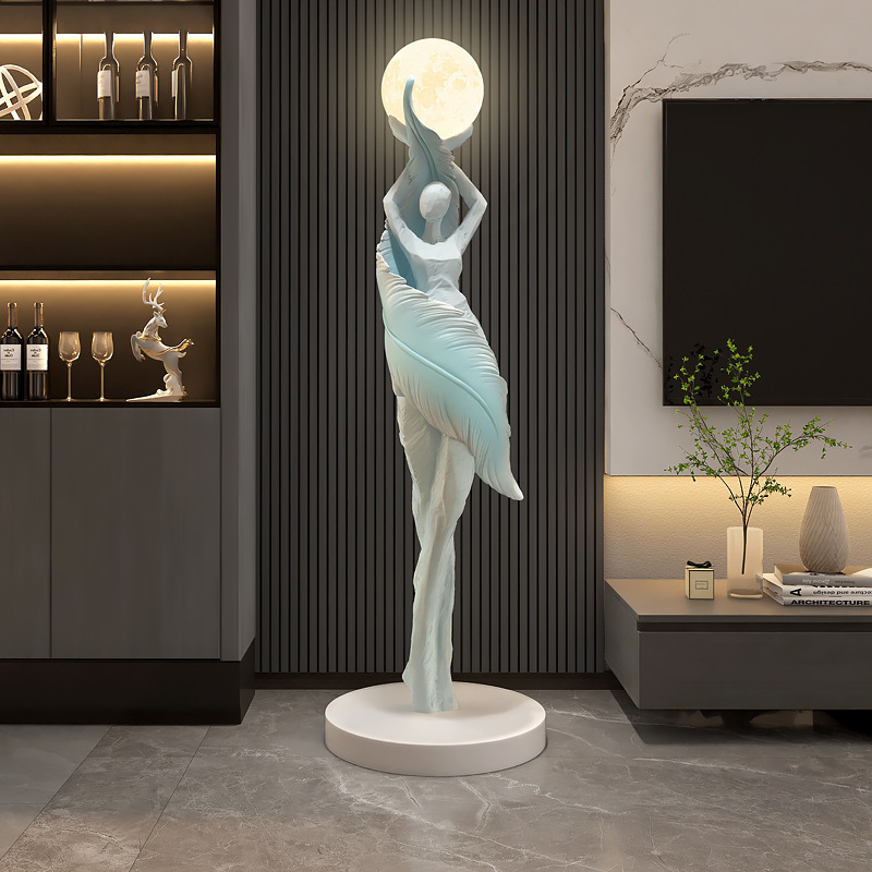 Large Entrance Floor Lamps Gif - Resin Art On Floor recension och pris