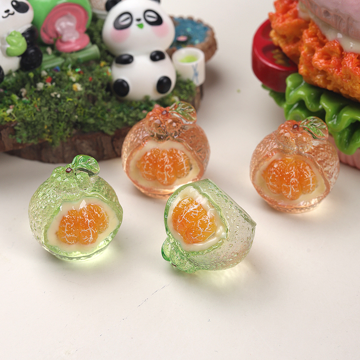 10pcs Cartoon 3D Resin Simulat - Resin Art Phone Case recension och pris