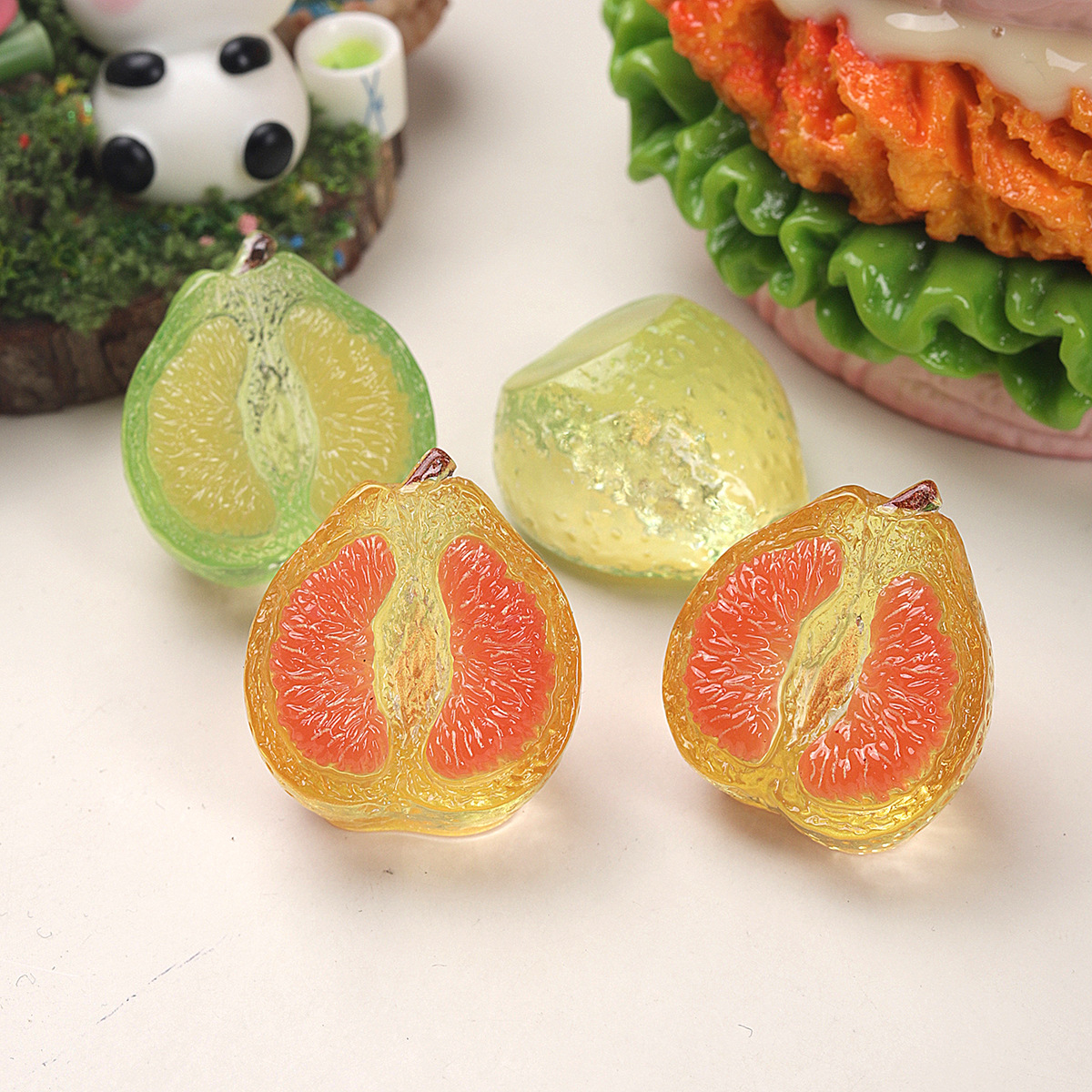 10pcs Cartoon 3D Resin Simulat - Resin Art Phone Case recension och pris