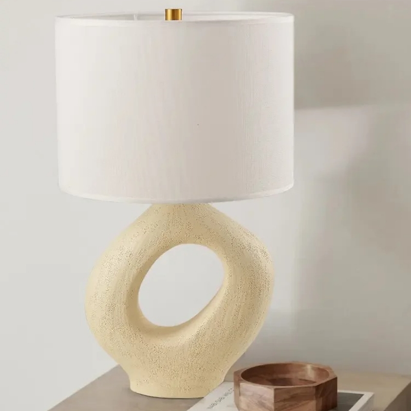 Wabi Sabi Table Lamp Designer  - Resin Art On Floor recension och pris