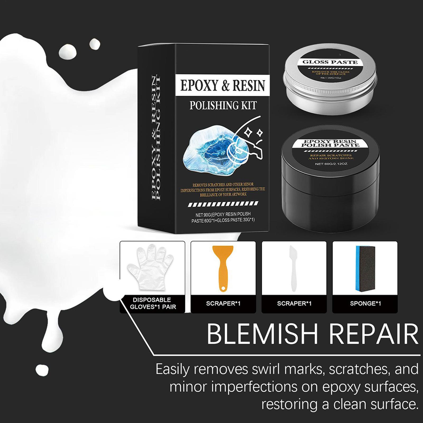 Epoxy Resin Polishing Kit - Cr - Resin Art For Beginner recension och pris