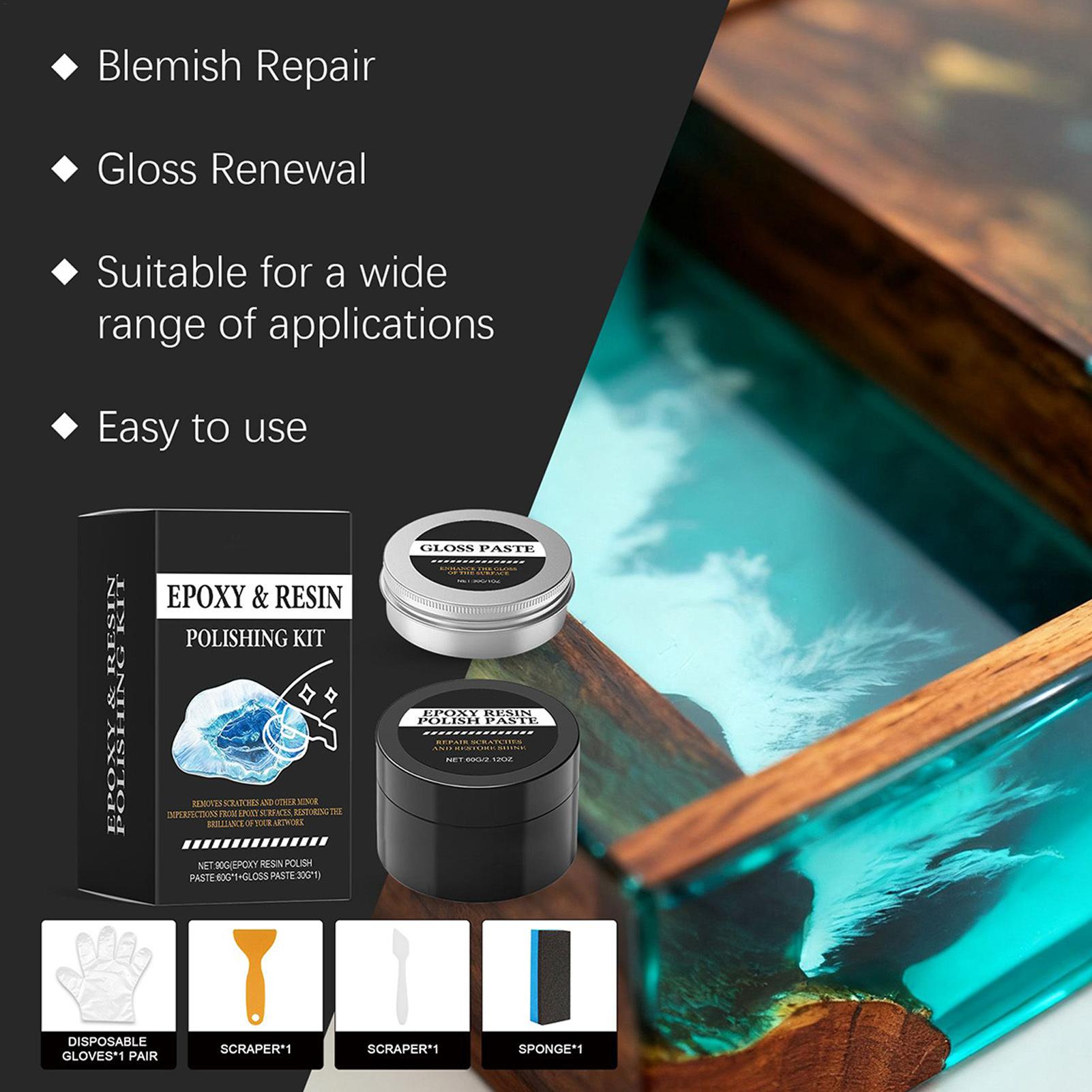 Epoxy Resin Polishing Kit - Cr - Resin Art For Beginner recension och pris