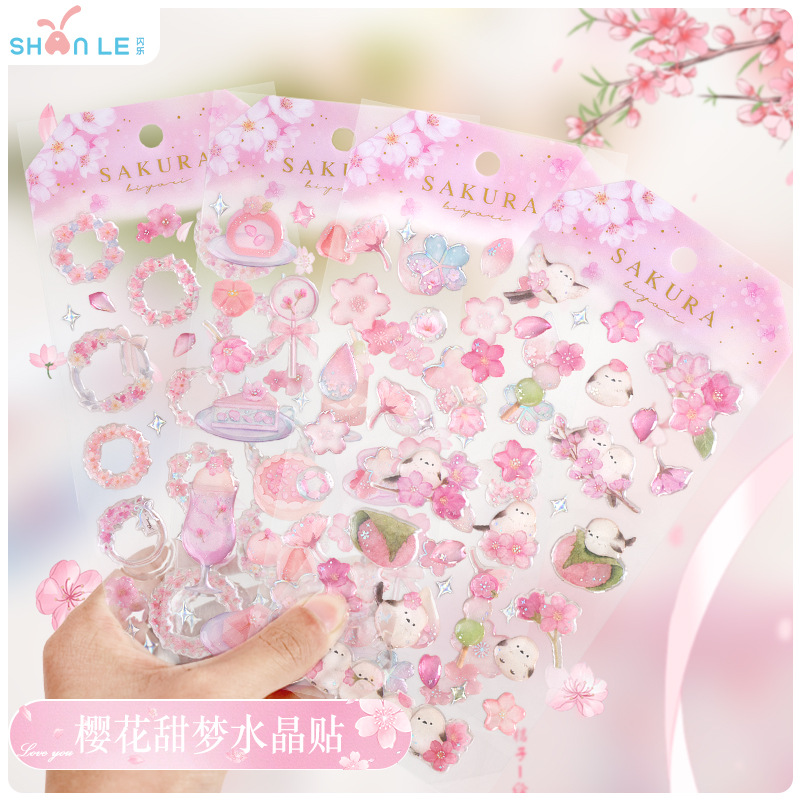 Japanese Style Sakura Crystal  - Resin Art Phone Case recension och pris