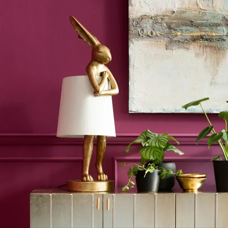 2025 Modern KARE RABBIT Table  - Resin Art On Floor recension och pris
