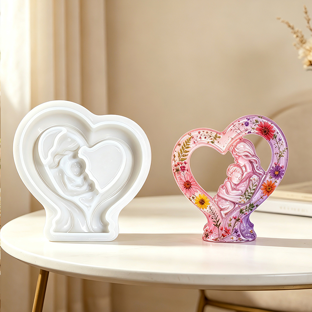 S0309 DIY Crystal Epoxy Resin  - Resin Art Heart recension och pris