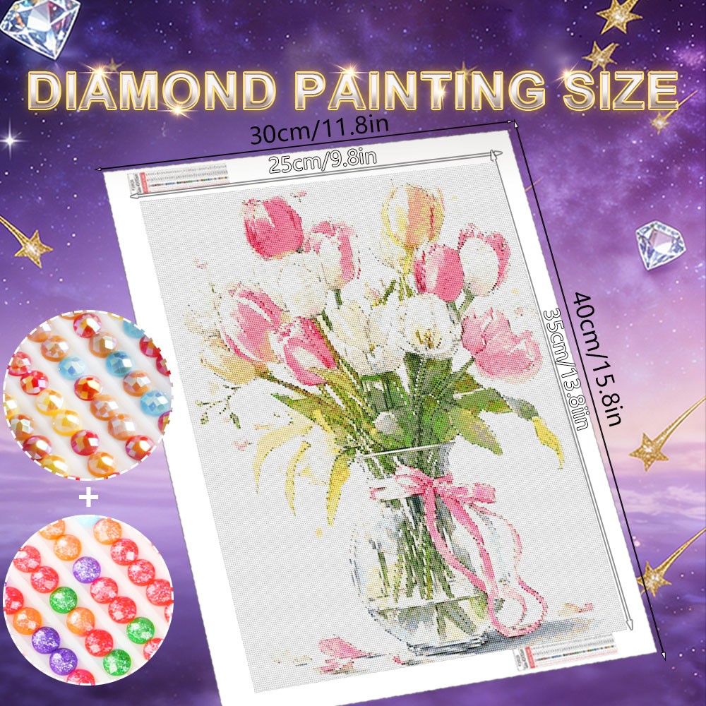 HUACAN Diamond Art Painting Ro - Resin Art For Rose recension och pris