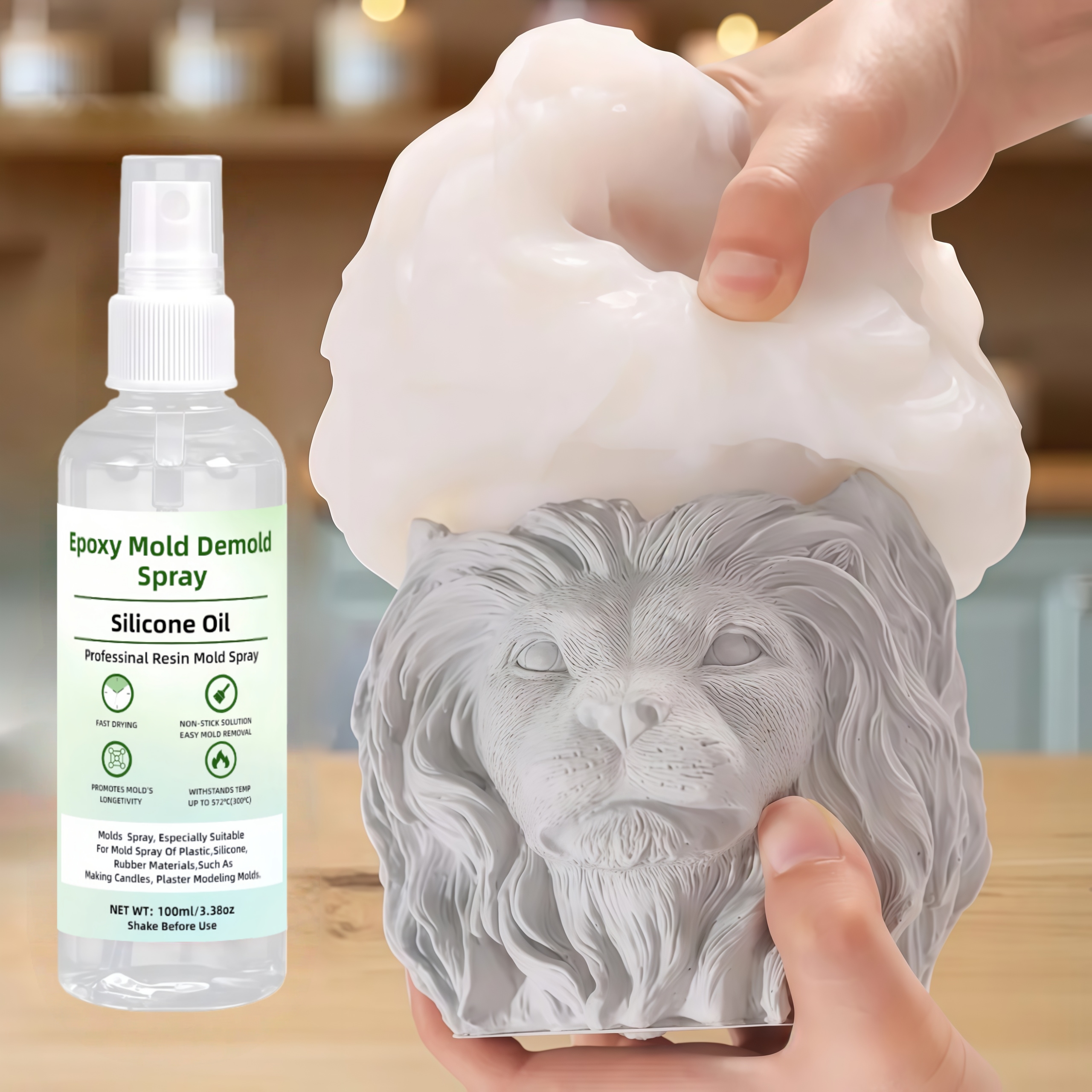 Epoxy Mold Demoulding Spray, E - Release Spray Silicone recension och pris