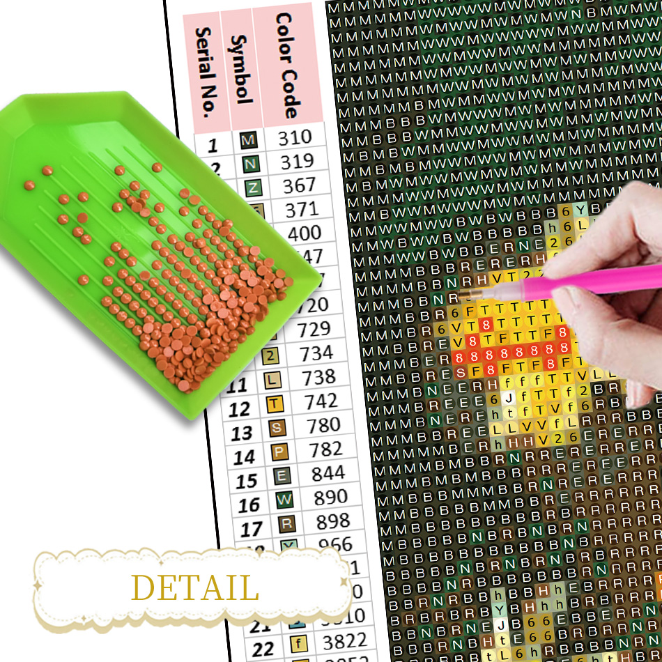 Frameless, Diamond Painting Li - Resin Art For Beginner recension och pris