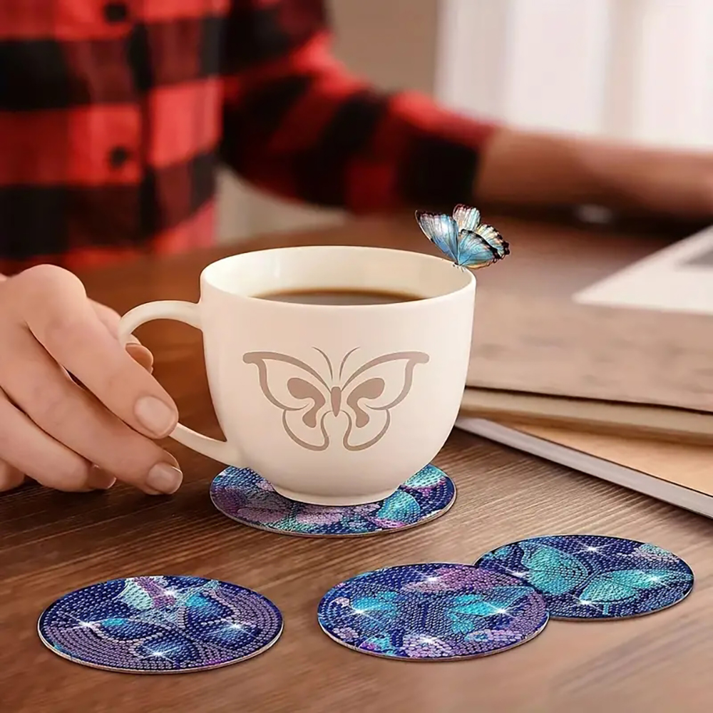 8 Diamond Art Painting Coaster - Resin Art For Beginner recension och pris