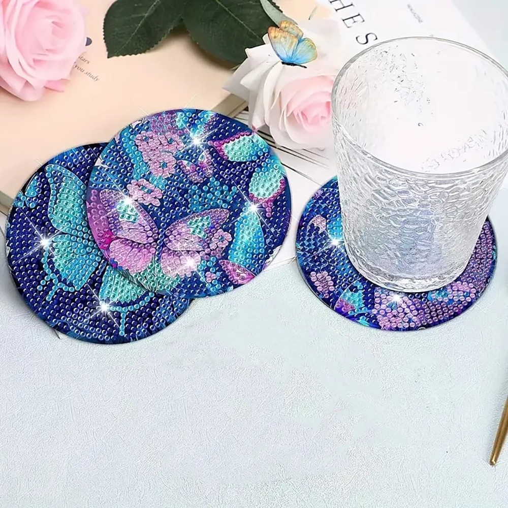 8 Diamond Art Painting Coaster - Resin Art For Beginner recension och pris