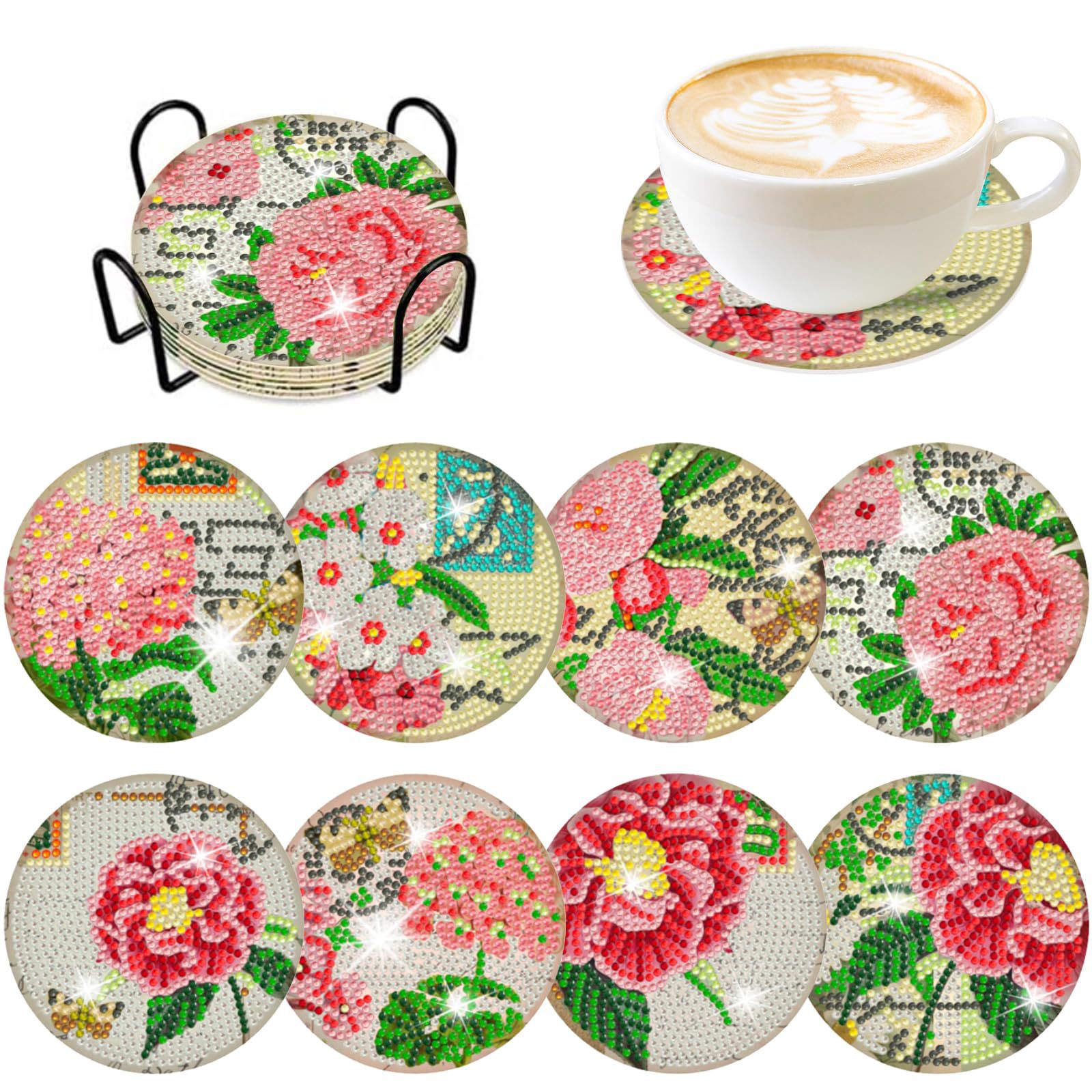 RUOPOTY 8pc/sets Diamond Paint - Resin Art For Beginner recension och pris