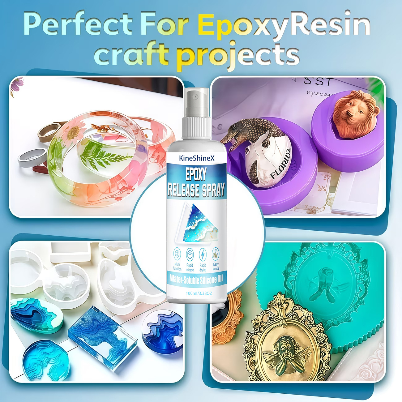 Silicone Release Spray, Epoxy  - Release Spray Silicone recension och pris