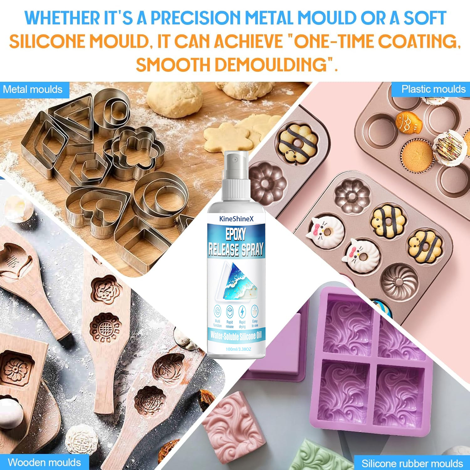 Silicone Release Spray, Epoxy  - Release Spray Silicone recension och pris