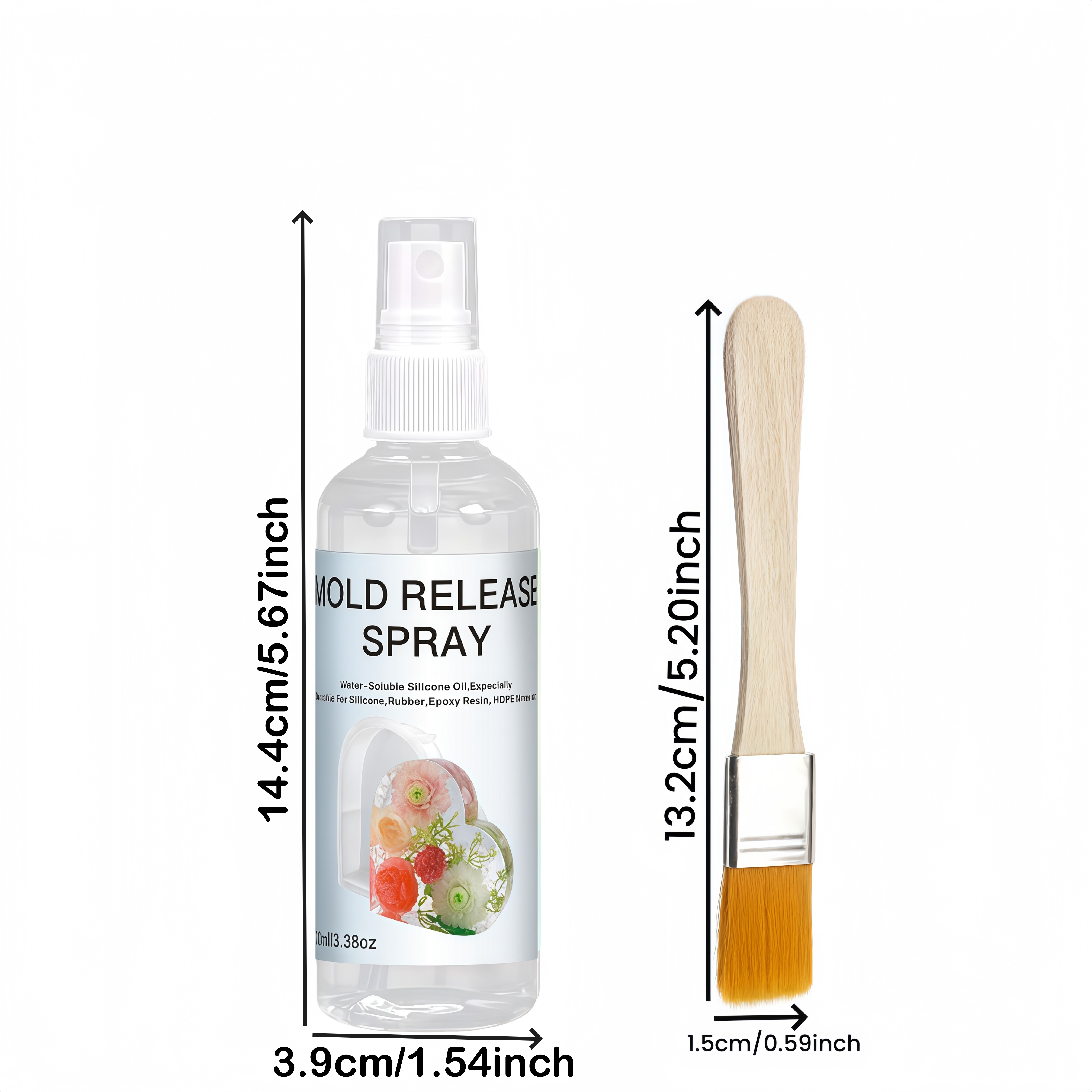 [mold demold spray] Non-Stick  - Release Spray Silicone recension och pris