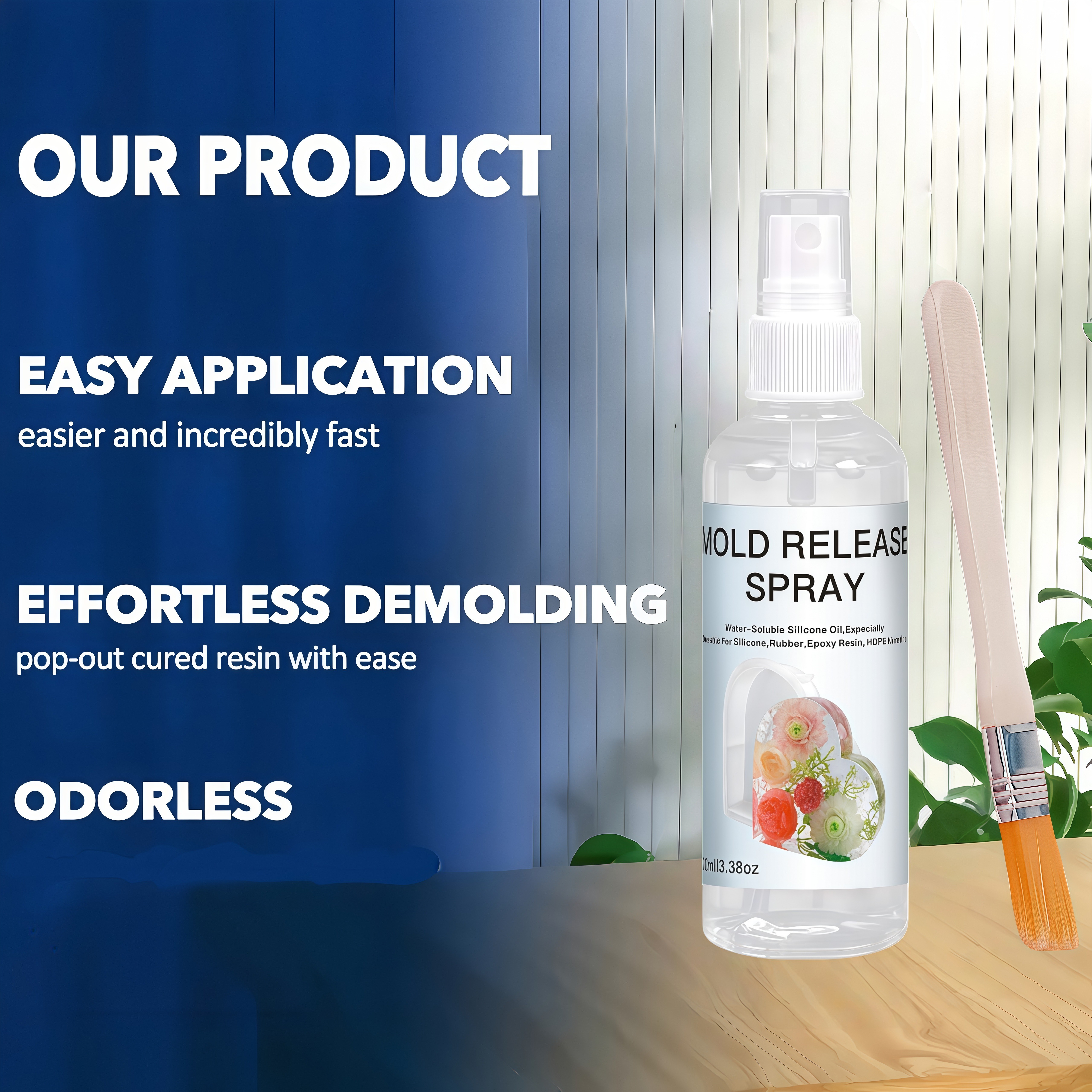 [mold demold spray] Non-Stick  - Release Spray Silicone recension och pris