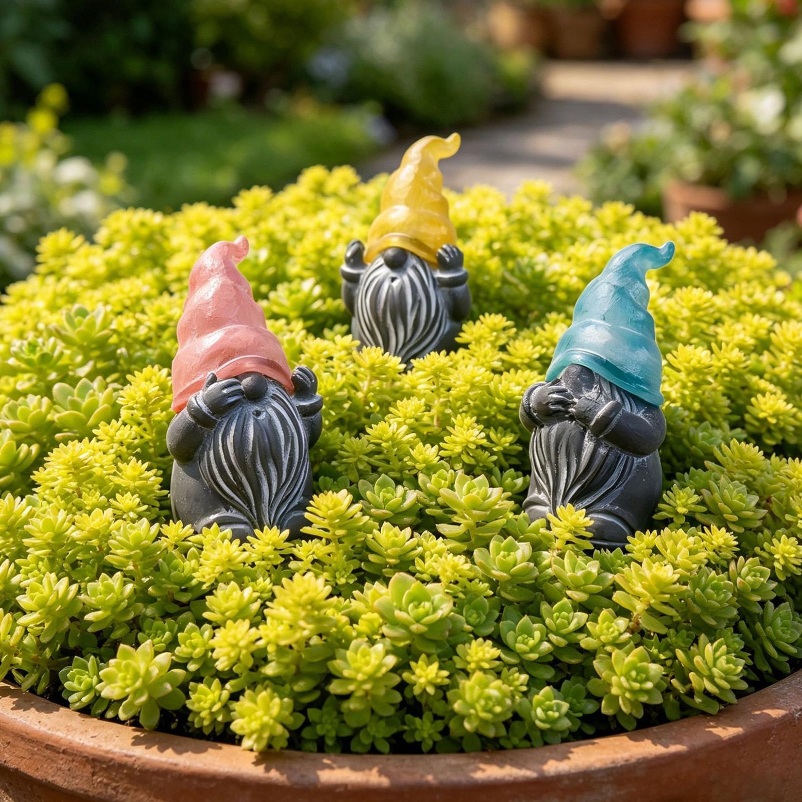 Decorative Garden Stakes 3-Pie - Resin Art Flower recension och pris