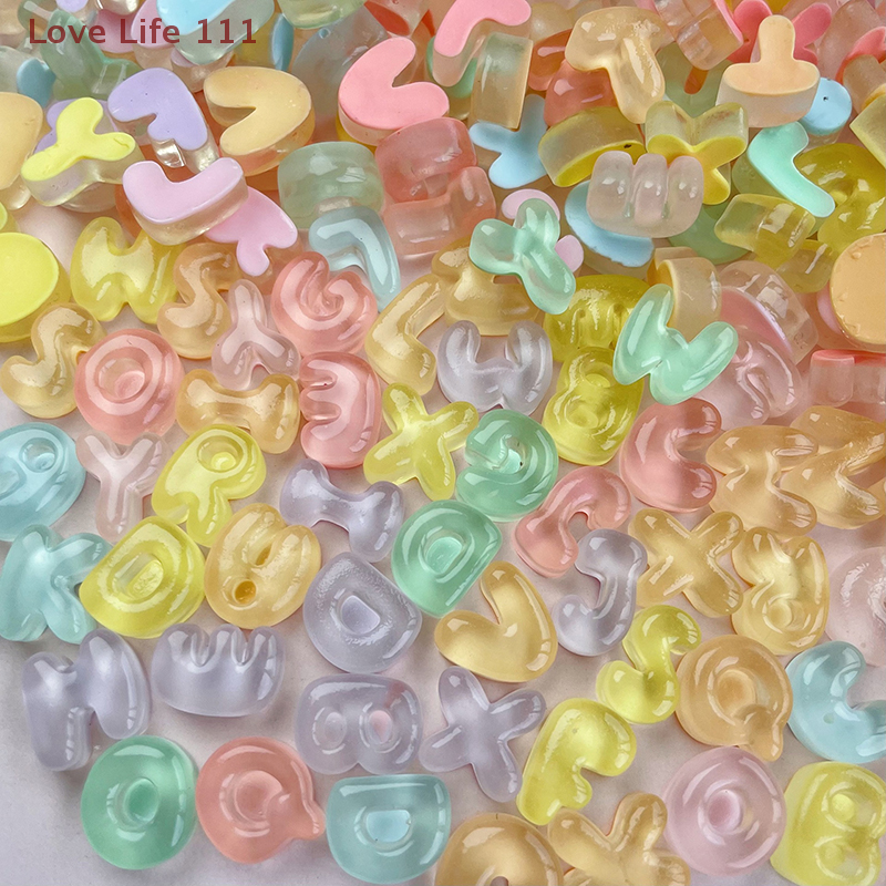 New20Pcs Mini Letters Mixed Re - Resin Art Phone Case recension och pris