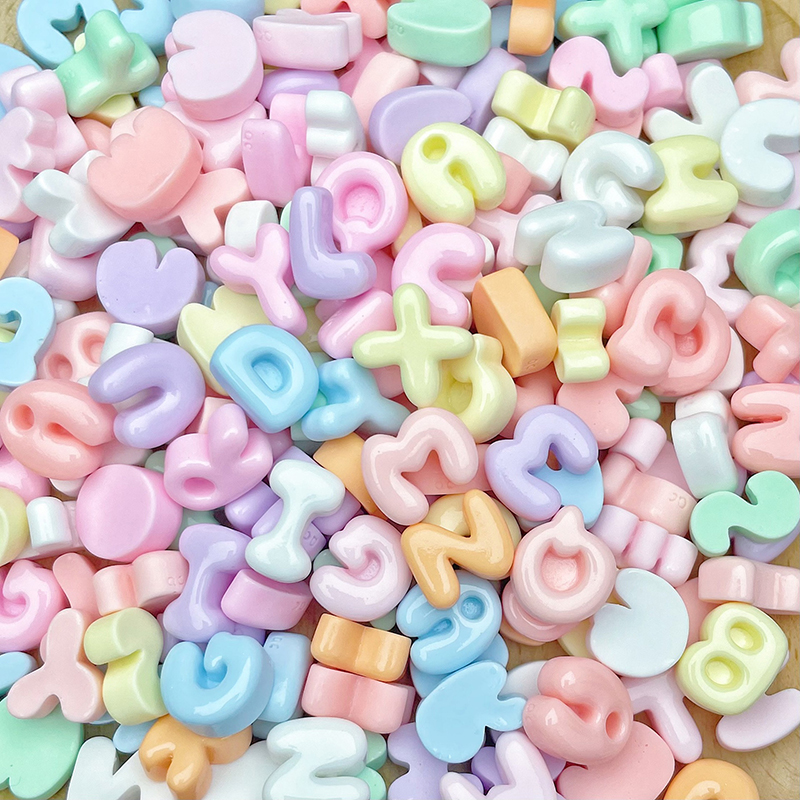 New20Pcs Mini Letters Mixed Re - Resin Art Phone Case recension och pris