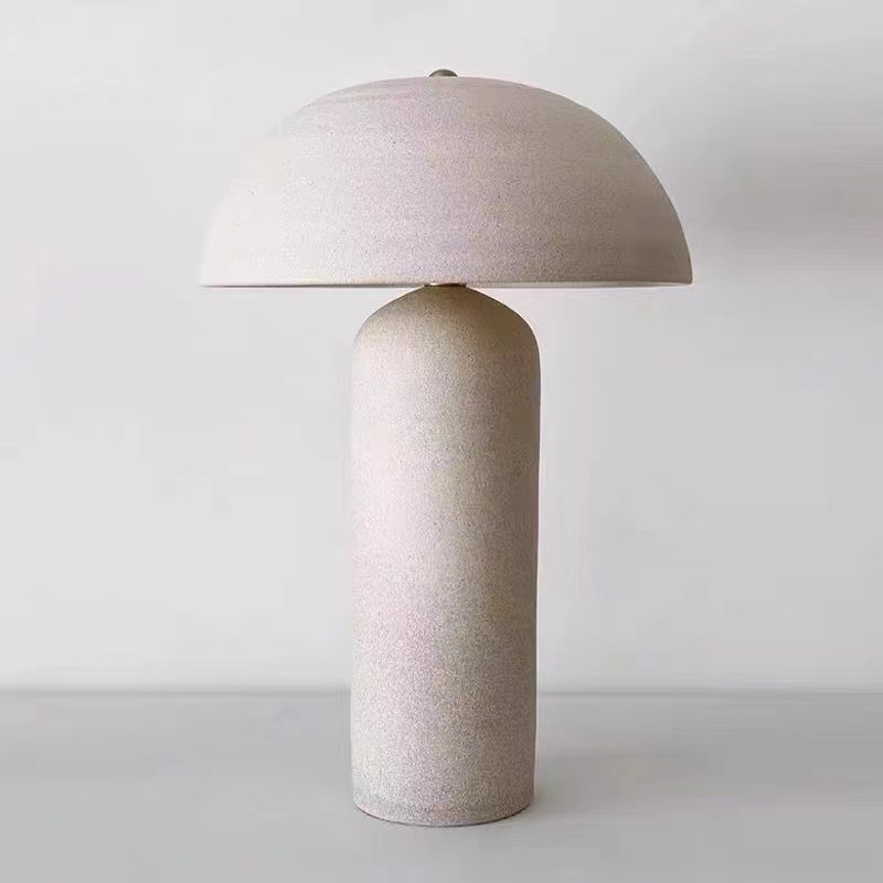 Japanese Ceramic Table Lamp Wa - Resin Art On Floor recension och pris