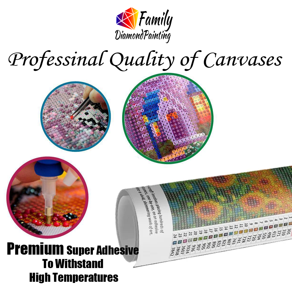 Diamond Painting Family Fairy  - Resin Art Flower recension och pris
