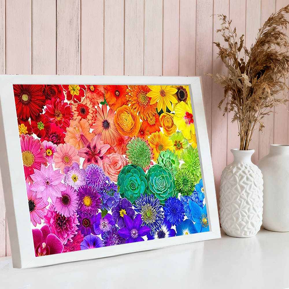 HUACAN Diamond Art Kits Flower - Resin Art For Rose recension och pris