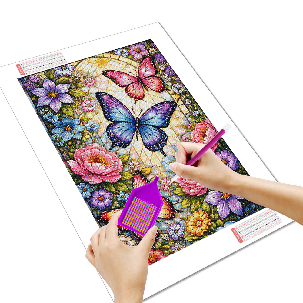 Huacan Full Square Round Diamo - Resin Art Kit For Beginners recension och pris
