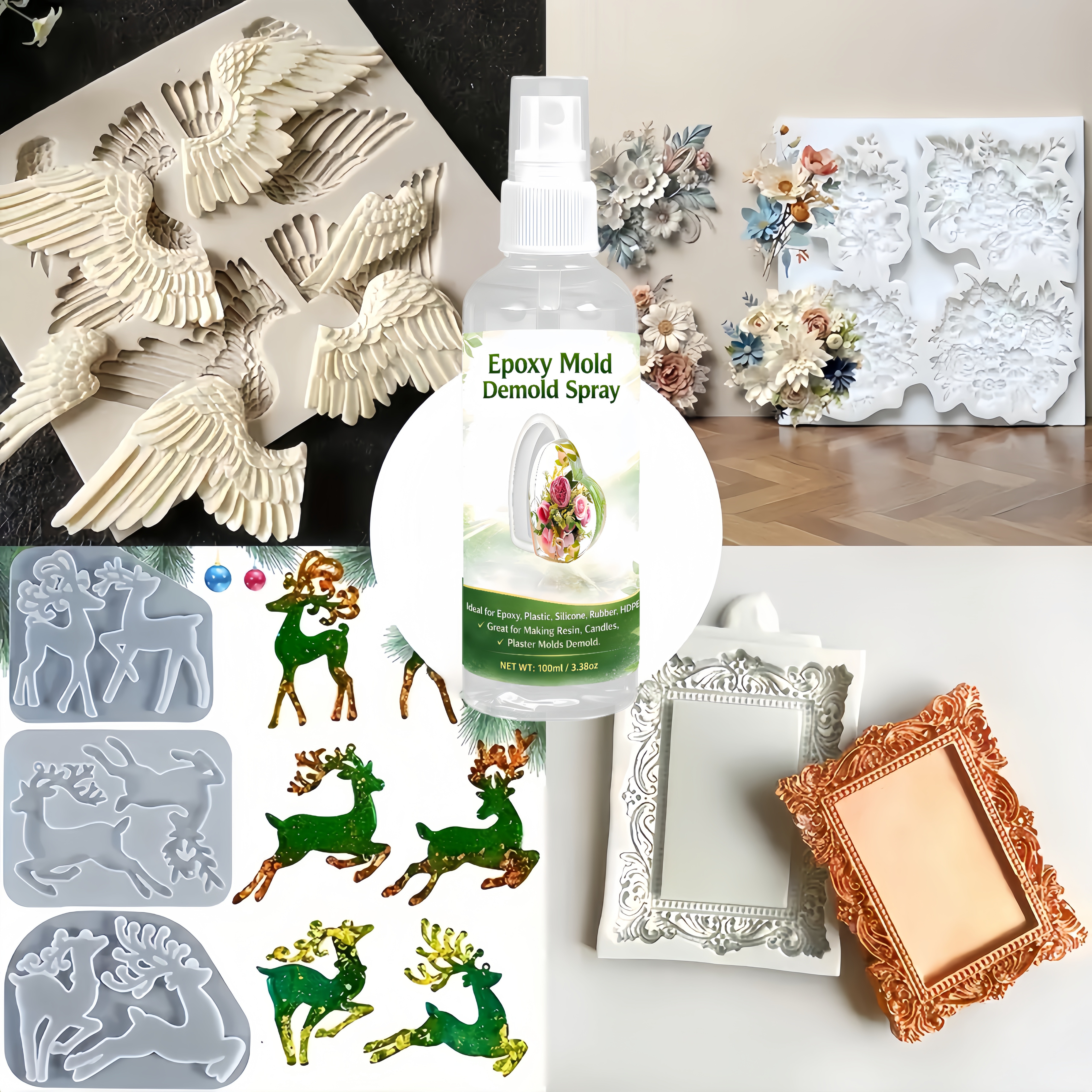 Fast-Drying Mold Release Spray - Release Spray Silicone recension och pris