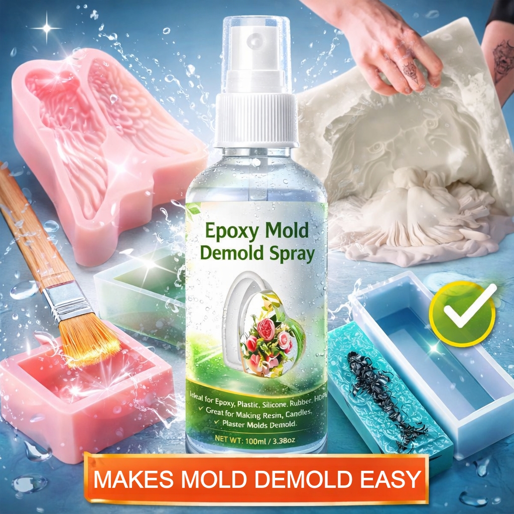 Fast-Drying Mold Release Spray - Release Spray Silicone recension och pris