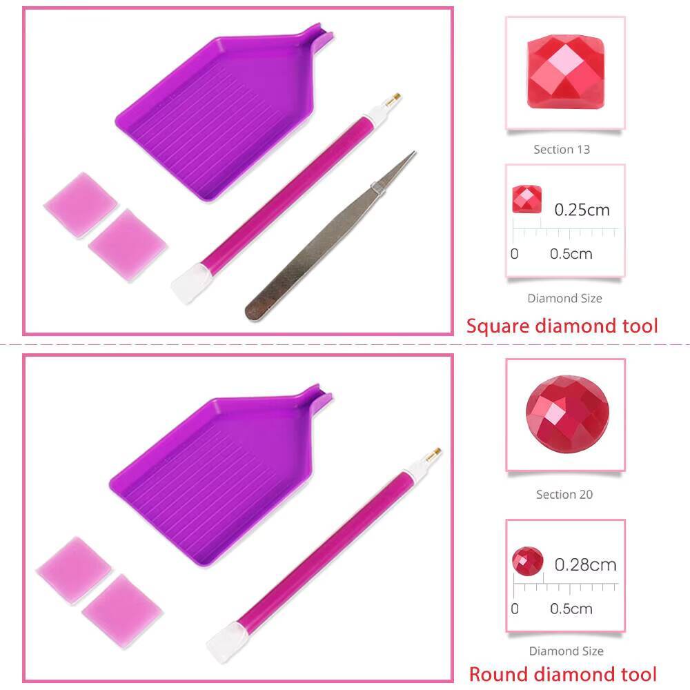 Evershine Full Square Round Di - Resin Art For Beginner recension och pris