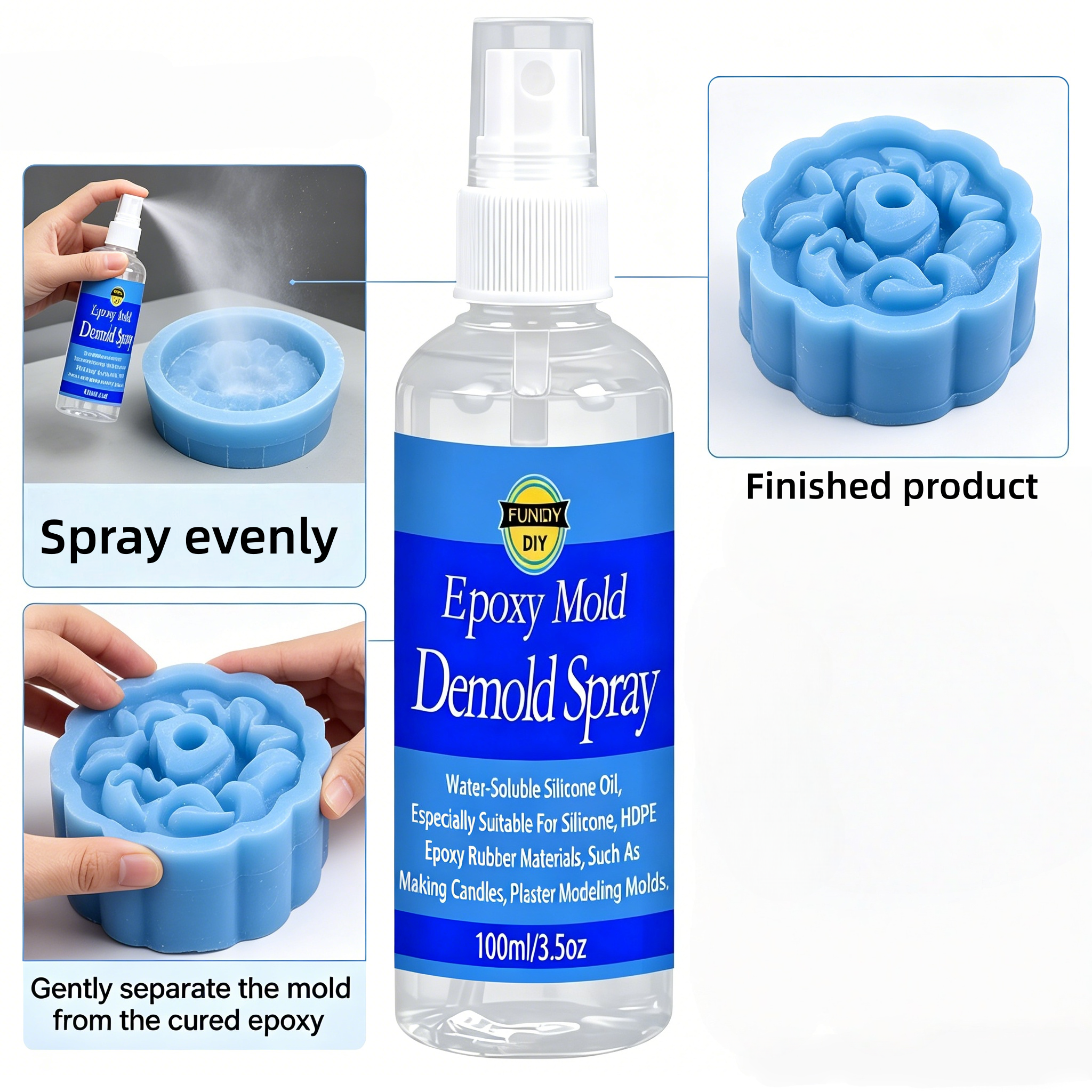 Silicone Mold Release Spray  R - Release Spray Silicone recension och pris