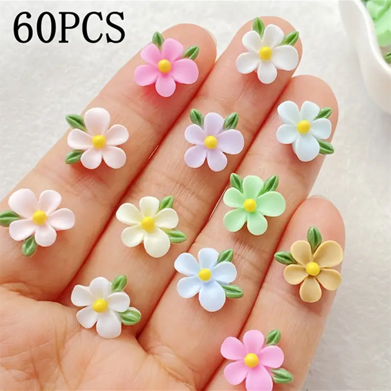 60pcs Mixed Resin Mini Colorfu - Resin Art For Rose recension och pris