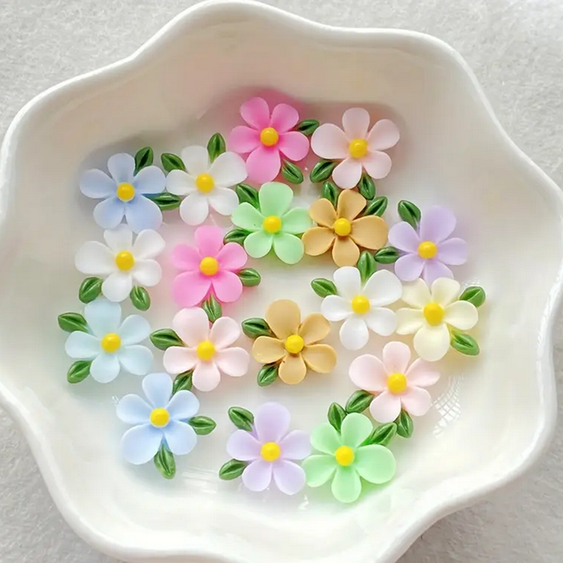 60pcs Mixed Resin Mini Colorfu - Resin Art For Rose recension och pris