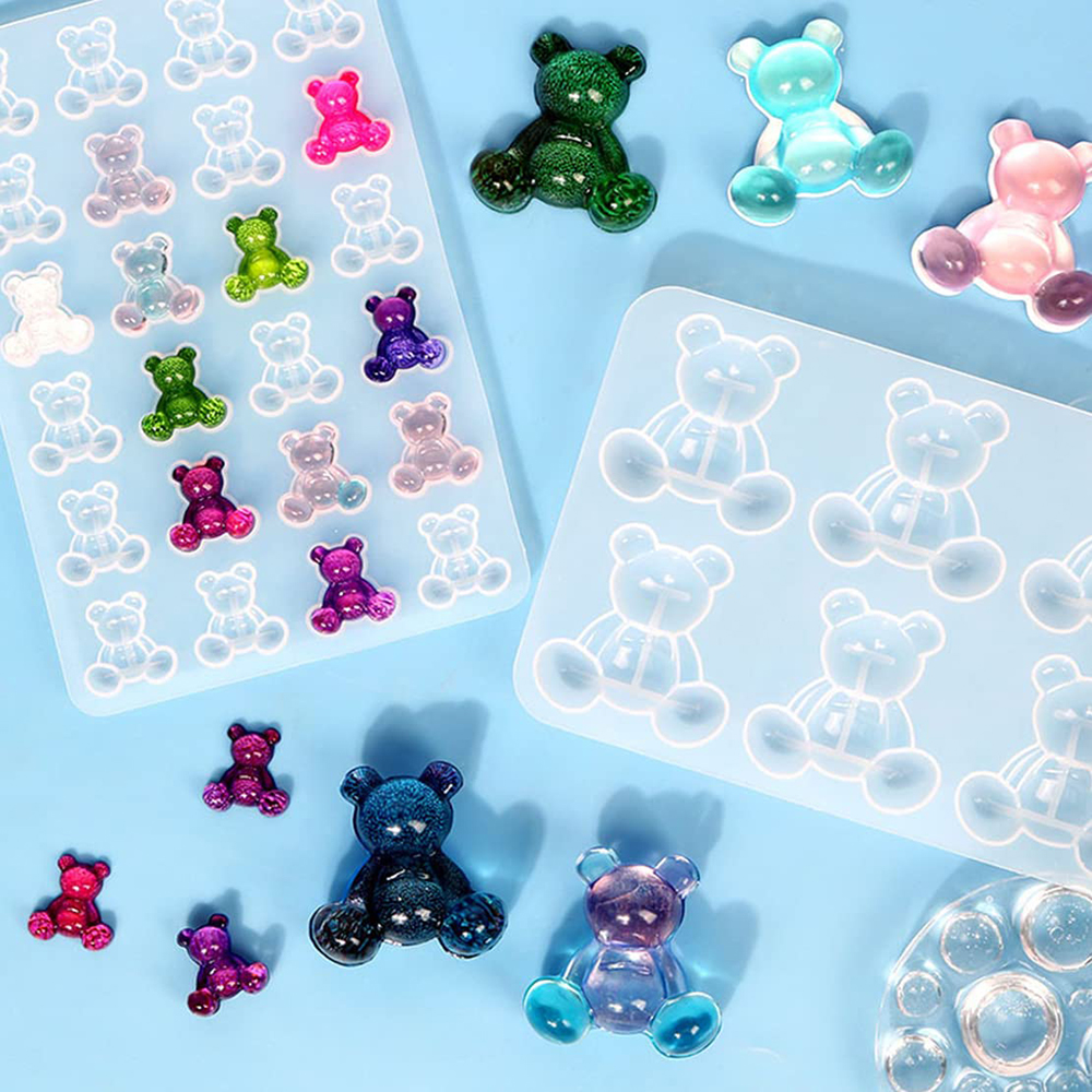 Crystal Bear Resin Silicone Mo - Resin Art Kit For Beginners recension och pris
