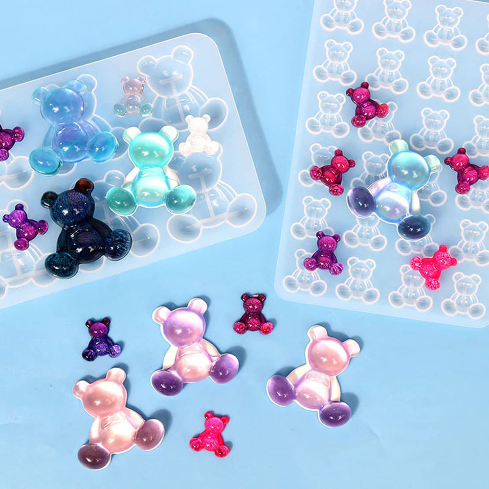 Crystal Bear Resin Silicone Mo - Resin Art Kit For Beginners recension och pris