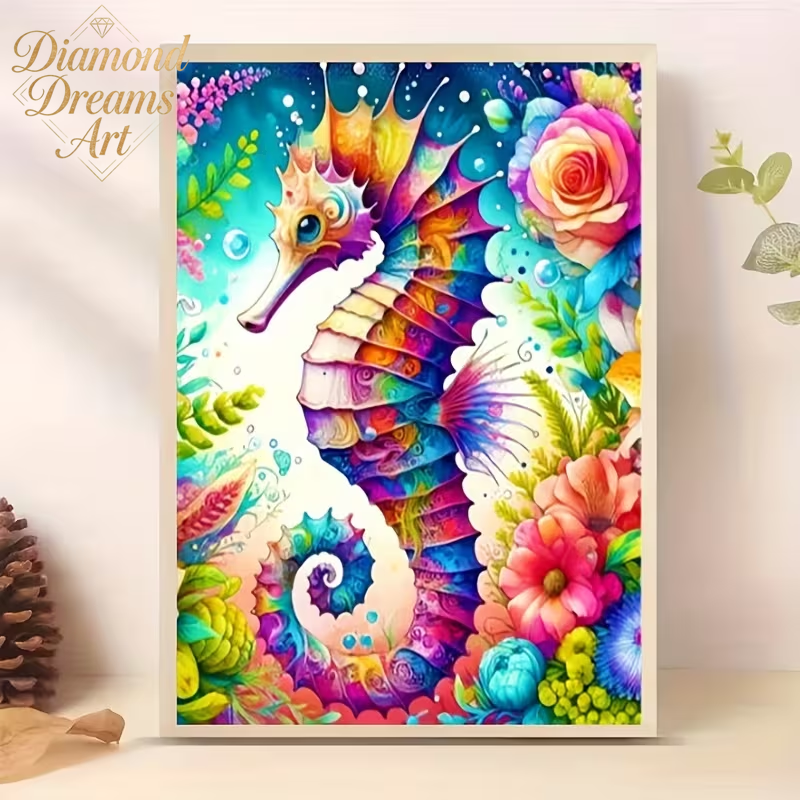 Frameless,5D DIY Diamond Paint - Resin Art For Beginner recension och pris